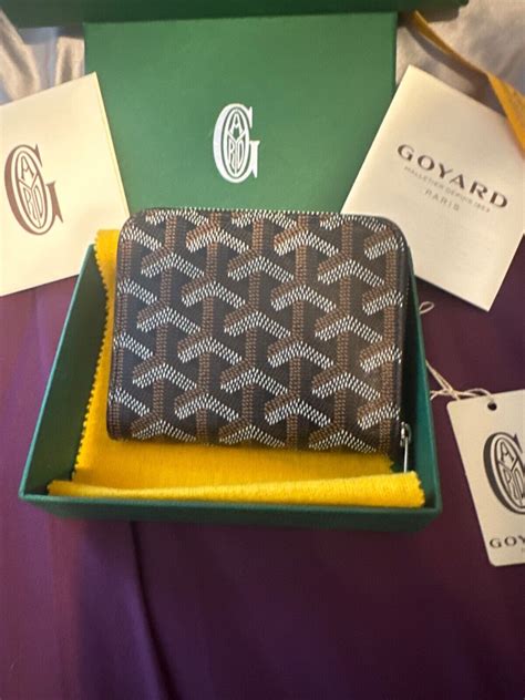 Goyard matignon PM wallet. Brand new with tags . Zipper 